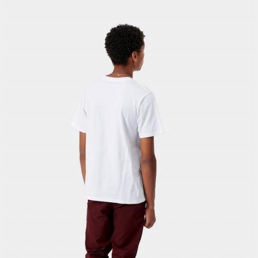 CARHARTT WIP Camiseta S/S Pocket White [3]