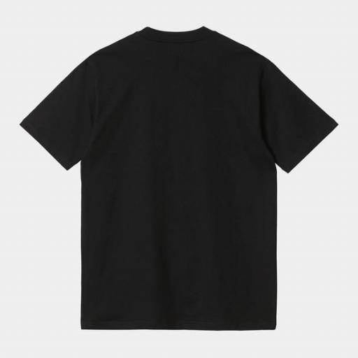 CARHARTT WIP Camiseta S/S Range Script T-Shirt Black [1]