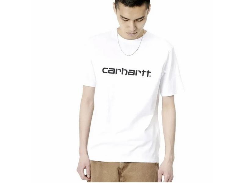 CARHARTT Camiseta S/S Script T-Shirt White Black