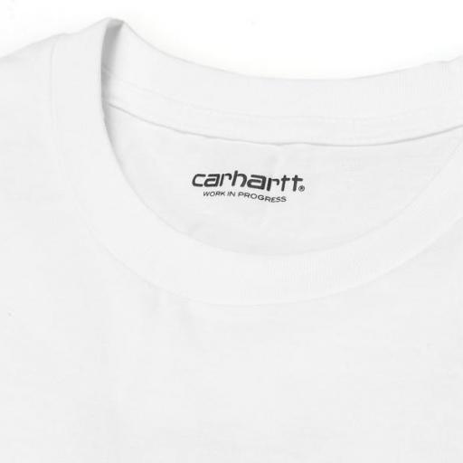 CARHARTT WIP Camiseta S/S Script White Black [2]