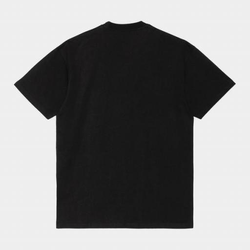 CARHARTT WIP Camiseta S/S Stoneage T-Shirt Earthy Black White [3]
