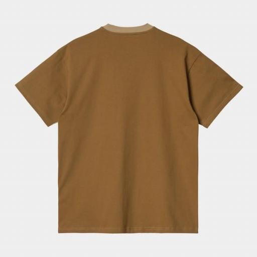 CARHARTT WIP Camiseta S/S Tonare T-Shirt Dusty H Brown / Hamilton Brown [0]
