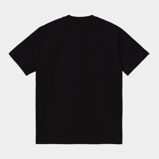 CARHARTT Camiseta S/S University Black White [0]