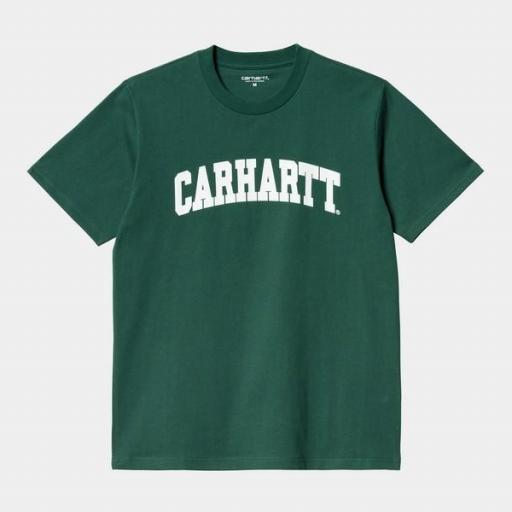 CARHARTT WIP Camiseta S/S University Hedge White [3]