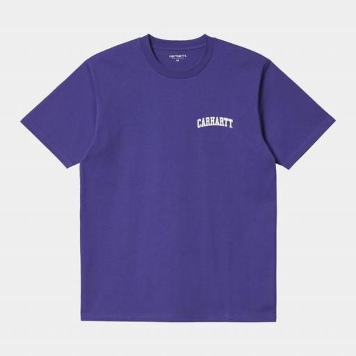 CARHARTT Camiseta S/S University Razzmic White [3]