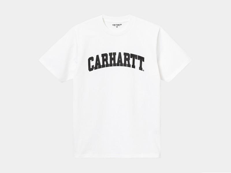 CARHARTT Camiseta S/S University White Black