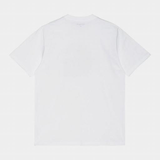 CARHARTT Camiseta S/S Wave C T-Shirt White [1]