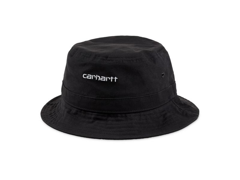 CARHARTT Script Bucket Hat Black White