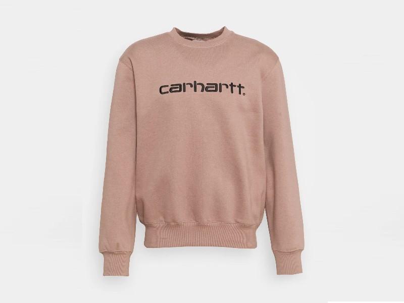 CARHARTT Sudadera Sweatshirt Earthy Pink Black