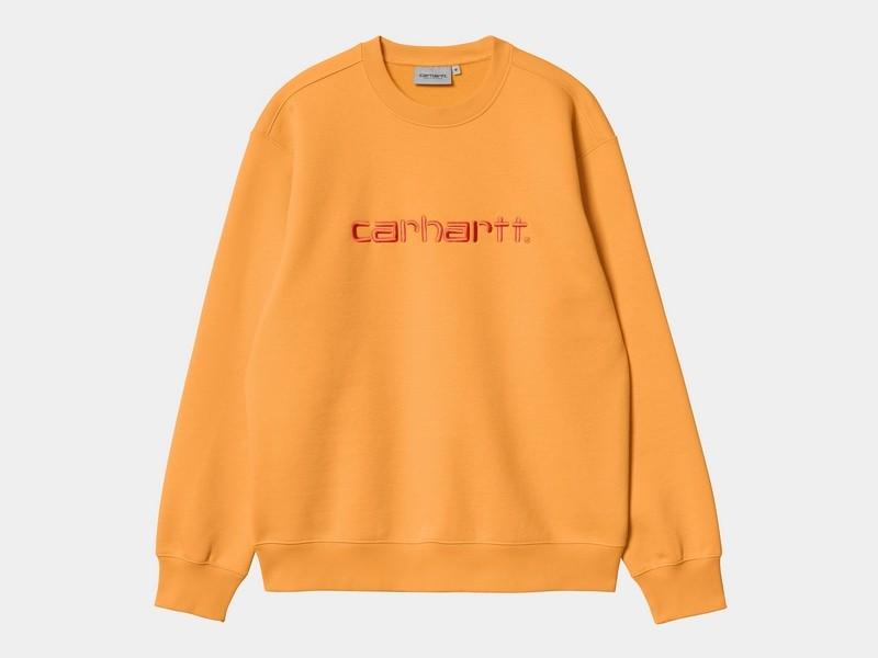 CARHARTT Sudadera Sweatshirt Pale Orange Elba