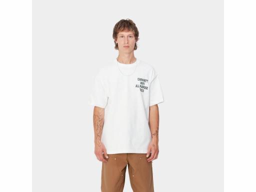 CARHARTT WIP Camiseta Hombre S/S Cross Screw T-Shirt White Blanco [2]