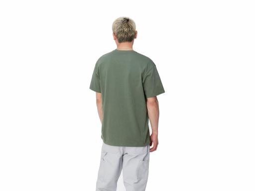 CARHARTT WIP Camiseta S/S Chase Duck Green Gold Verde [2]