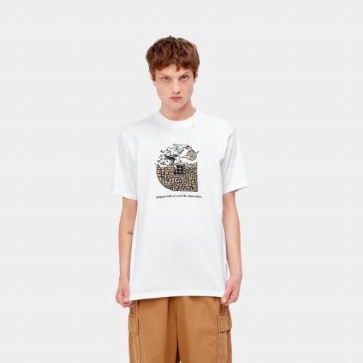 CARHARTT WIP Camiseta S/S Freedom T-Shirt White