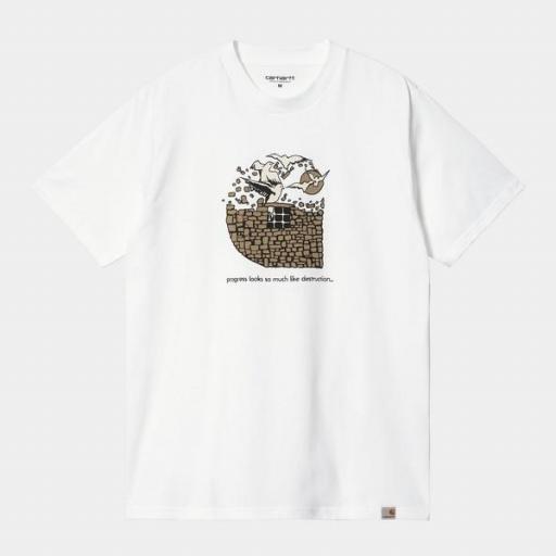 CARHARTT WIP Camiseta S/S Freedom T-Shirt White [3]