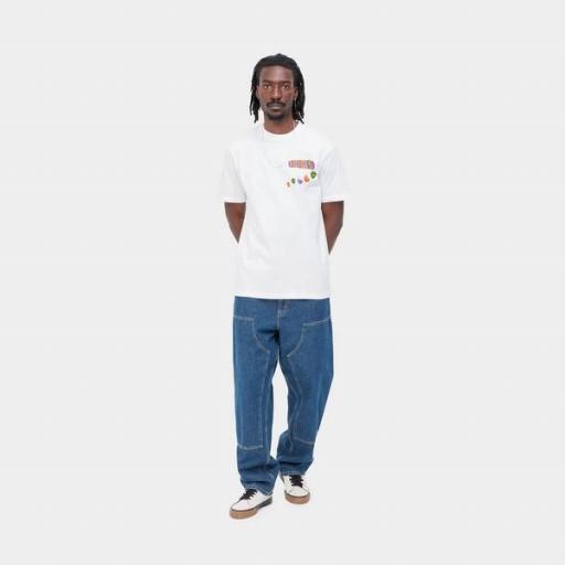 CARHARTT WIP Camiseta S/S Frolo T-Shirt White [2]