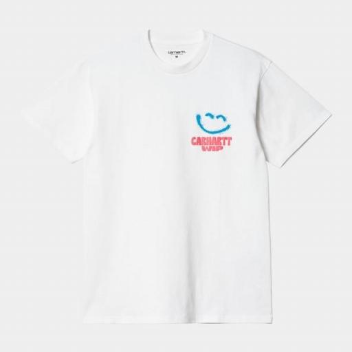 CARHARTT WIP Camiseta S/S Happy Script T-Shirt White [2]