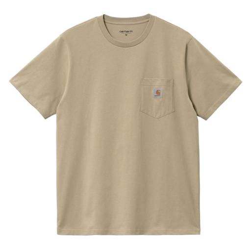 CARHARTT WIP Camiseta S/S Pocket Amonite Marrón [0]