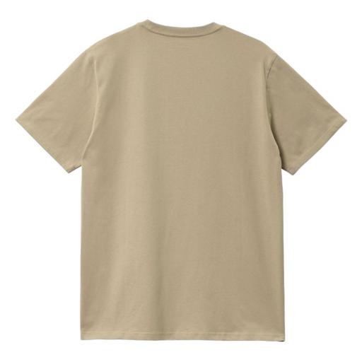 CARHARTT WIP Camiseta S/S Pocket Amonite Marrón [2]