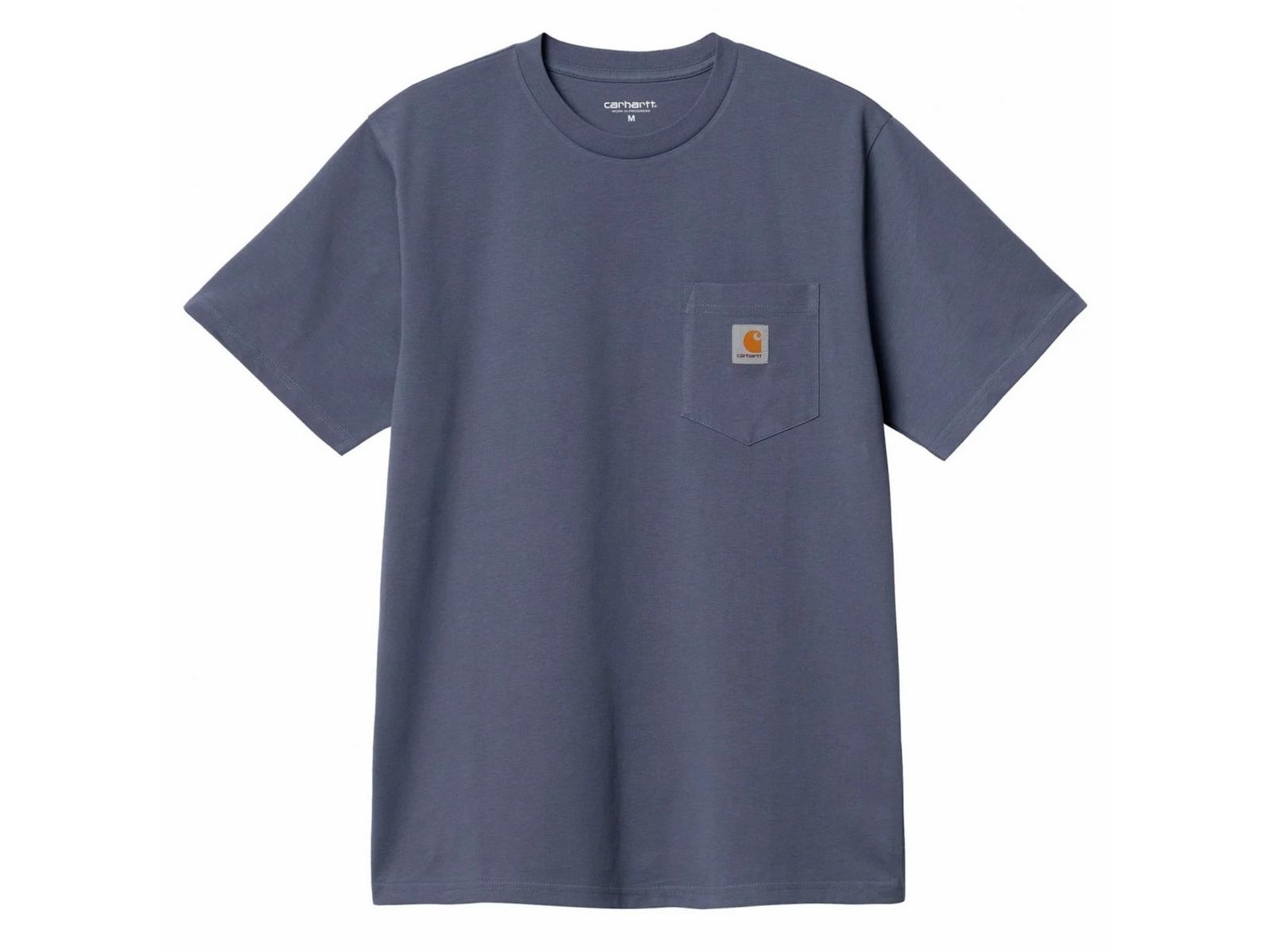 CARHARTT WIP Camiseta S/S Pocket Bluefin Azul