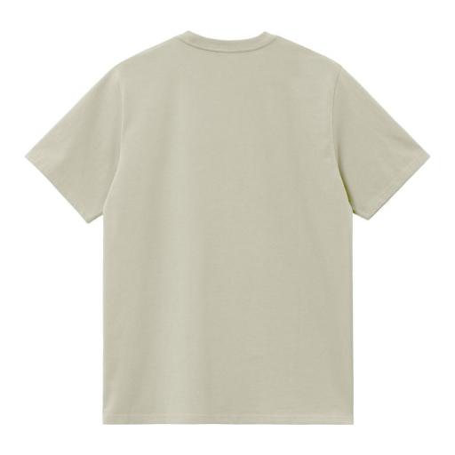 CARHARTT WIP Camiseta S/S Pocket Cotton Beryl Beige [0]