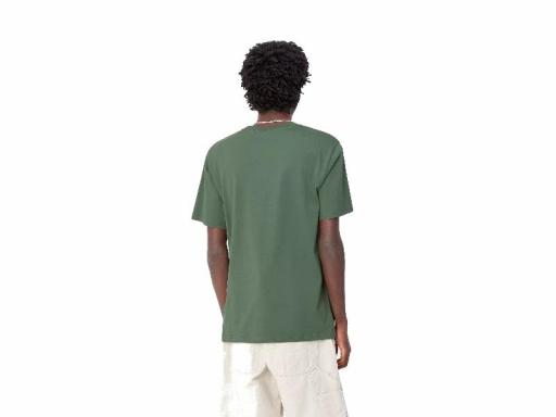 CARHARTT WIP Camiseta S/S Pocket Duck Green [3]