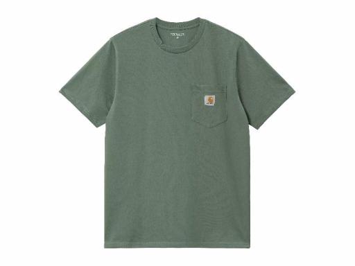 CARHARTT WIP Camiseta S/S Pocket Duck Green [1]