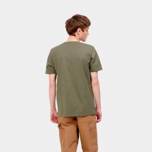 CARHARTT WIP Camiseta S/S Pocket Seaweed [1]