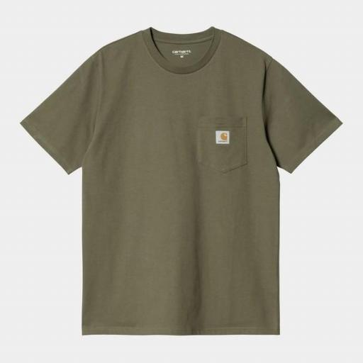 CARHARTT WIP Camiseta S/S Pocket Seaweed [3]