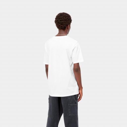 CARHARTT WIP Camiseta S/S Pocket White Blanco [0]