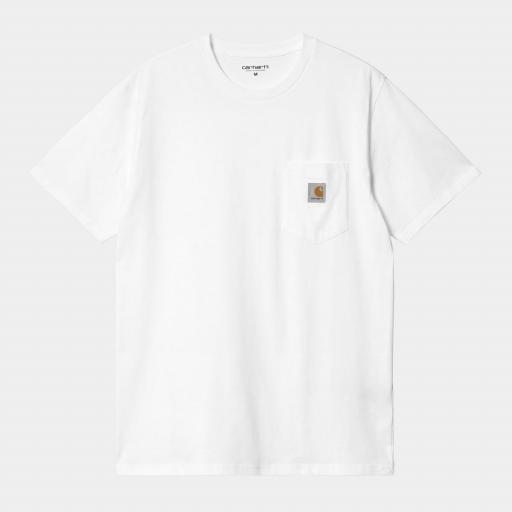 CARHARTT WIP Camiseta S/S Pocket White Blanco [3]
