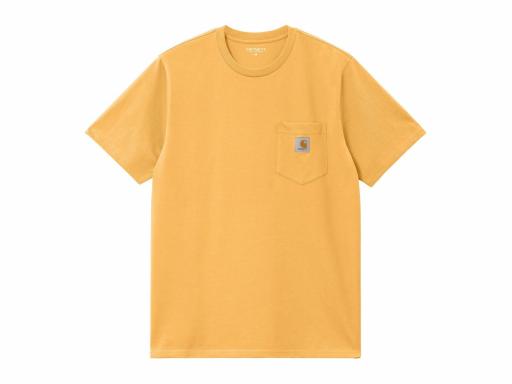 CARHARTT WIP Camiseta S/S Pocket Winter Spice Amarillo [1]