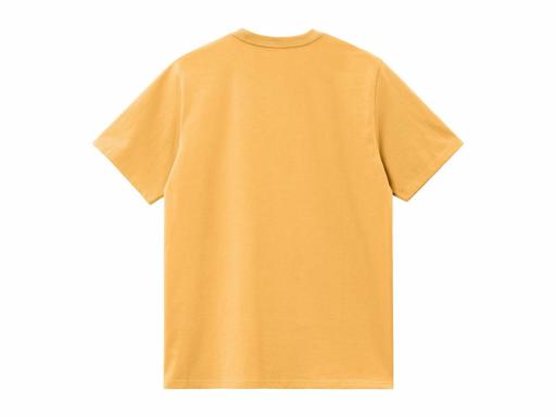 CARHARTT WIP Camiseta S/S Pocket Winter Spice Amarillo [3]