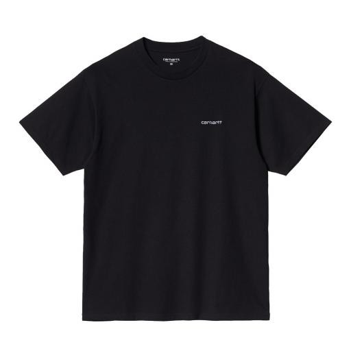 CARHARTT WIP Camiseta S/S Script Embroidery Black Negro [3]