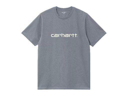 CARHARTT WIP Camiseta S/S Script T-Shirt Dove Grey Wax Gris [2]