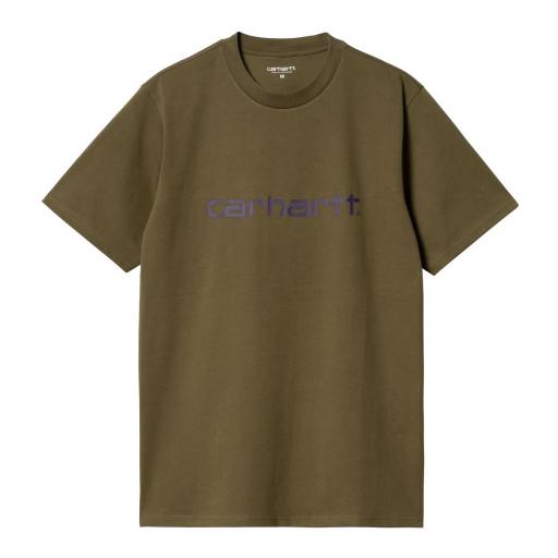 CARHARTT WIP Camiseta S/S Script T-Shirt Highland Chassis [3]