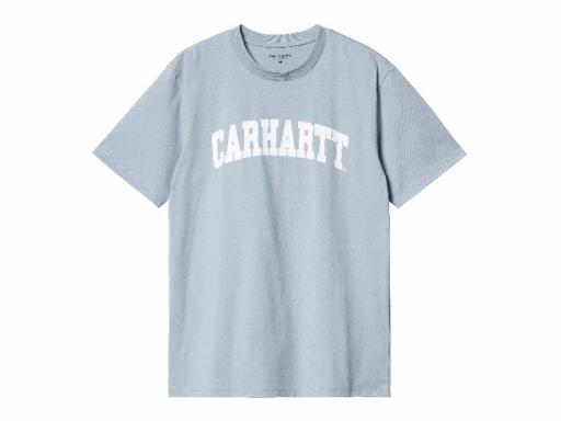 CARHARTT WIP Camiseta S/S University Dusty Ice White Azul [3]