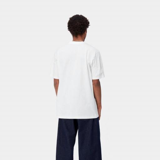 CARHARTT WIP Camiseta S/S Art Supply T-Shirt White Blanco [0]