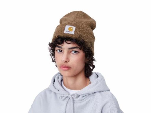 CARHARTT WIP Gorro corto Short Watch Hat Chocolate Marrón