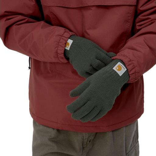 CARHARTT WIP Guantes Hombre Watch Gloves Blacksmith Gris