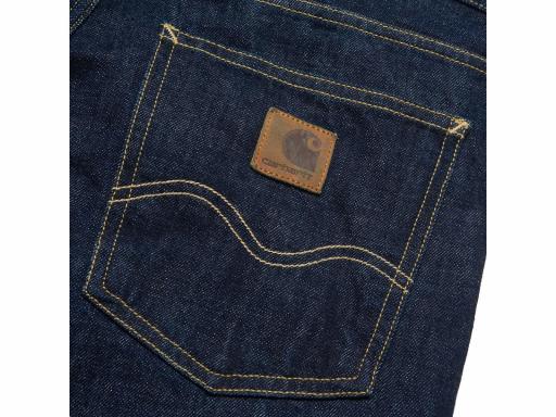 CARHARTT WIP Pantalón Largo Hombre Marlow Pant Blue Rinsed Azul [3]