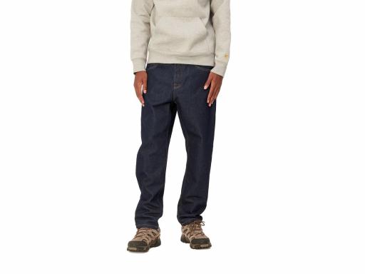 CARHARTT WIP Pantalón Largo Hombre Newel Blue One Wash Azul [2]