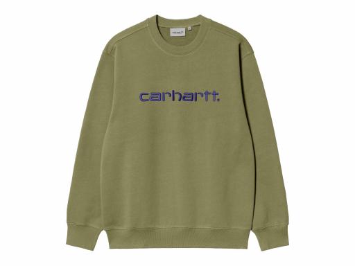 CARHARTT WIP Sudadera Carhartt Sweat Squid Capulet Aura Verde [2]