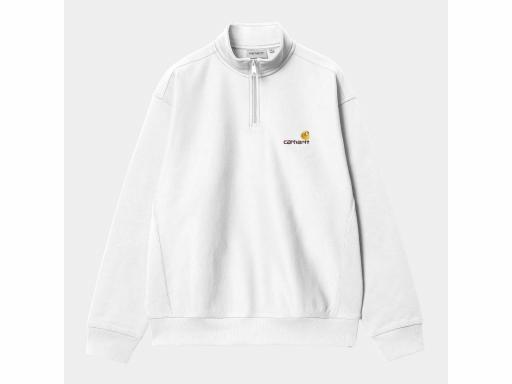 CARHARTT WIP Sudadera Half Zip American Script White Blanco [3]