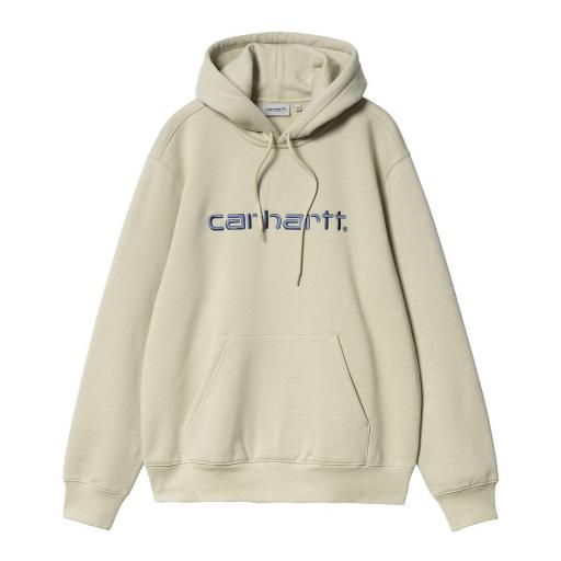 CARHARTT WIP Sudadera Hombre Hooded Carhartt Sweatshirt Beryl Sorrent Verde [1]