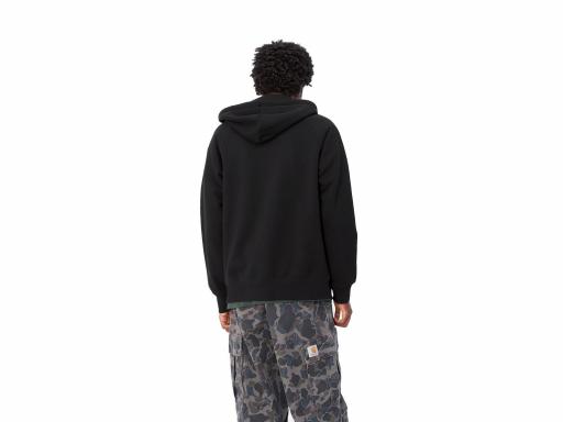 CARHARTT WIP Sudadera Hombre Hooded Chase Jacket Black Negro [1]