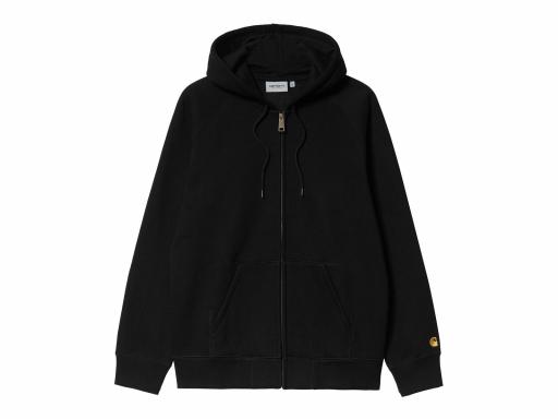 CARHARTT WIP Sudadera Hombre Hooded Chase Jacket Black Negro [2]