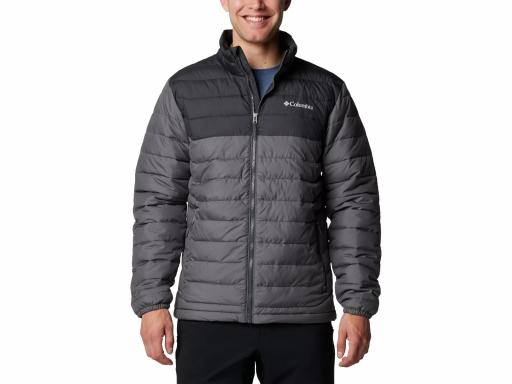 COLUMBIA Abrigo Hombre Powder Lite II Jacket City Grey Shark Gris