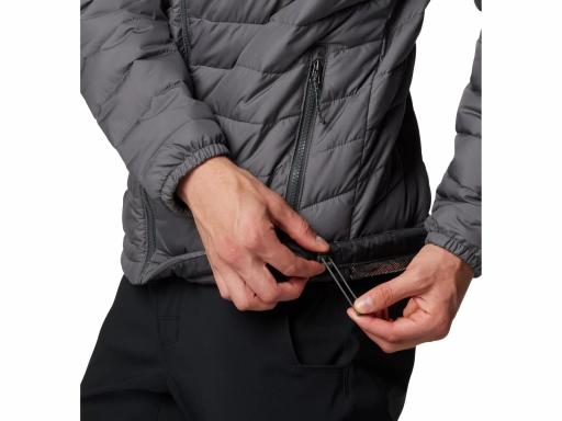 COLUMBIA Abrigo Hombre Powder Lite II Jacket City Grey Shark Gris [3]