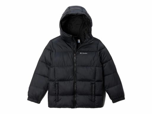 COLUMBIA Abrigo Plumífero Niño M Puffect II Hooded Jacket Black Negro