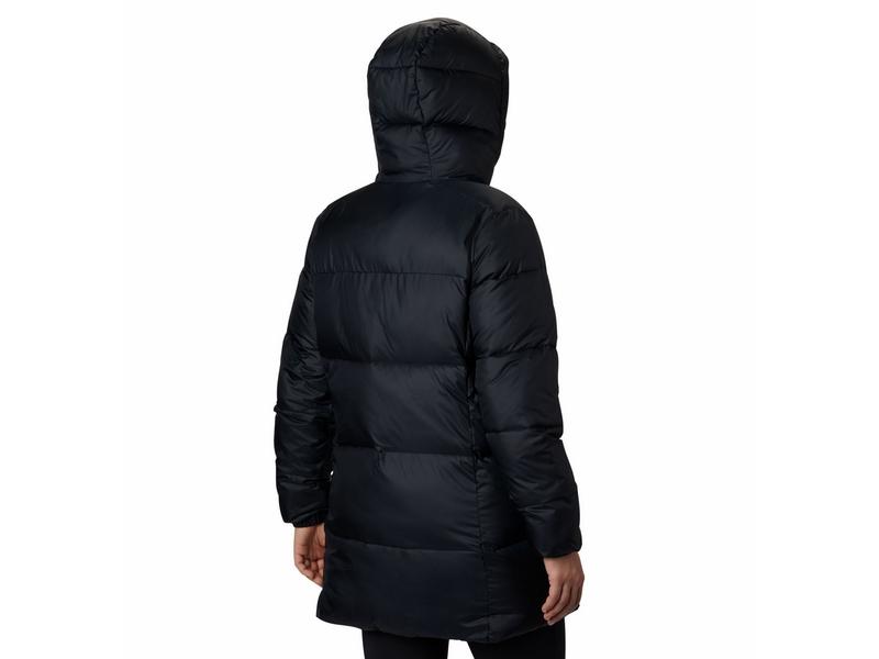 COLUMBIA Abrigo plumifero mujer Puffed Mid Hooded Jacket Black
